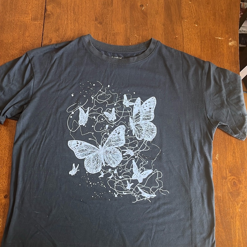 Gray Tee- short sleeved for sale